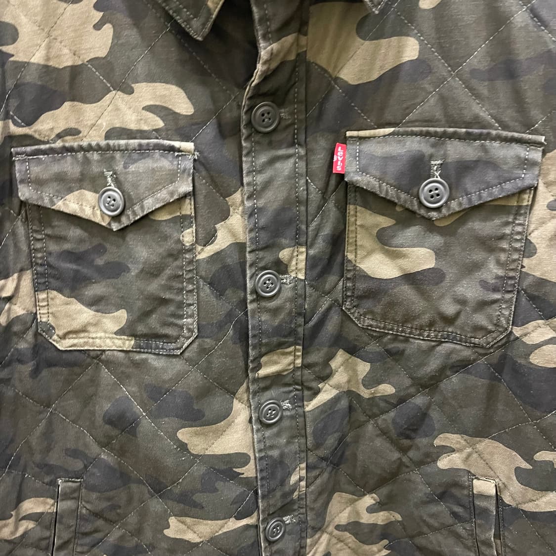리바이스 카모 셔츠자켓 상품이미지3