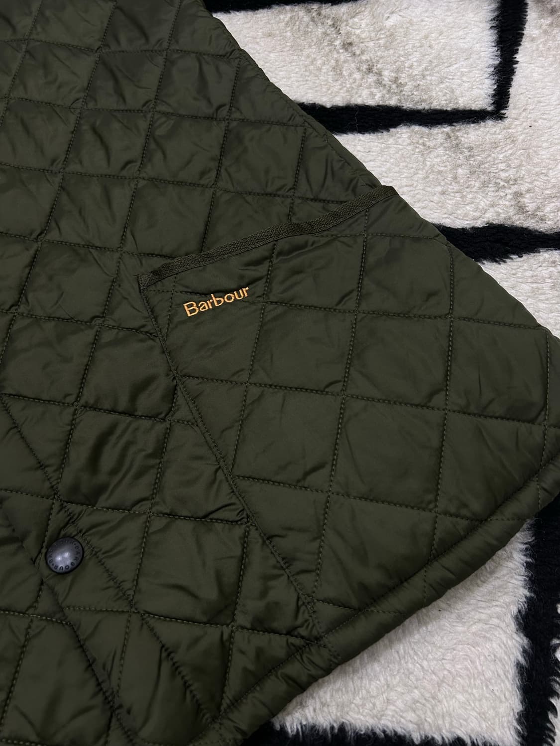 [M]바버 헤리티지 리데스데일 퀄팅자켓/카키 상품이미지1