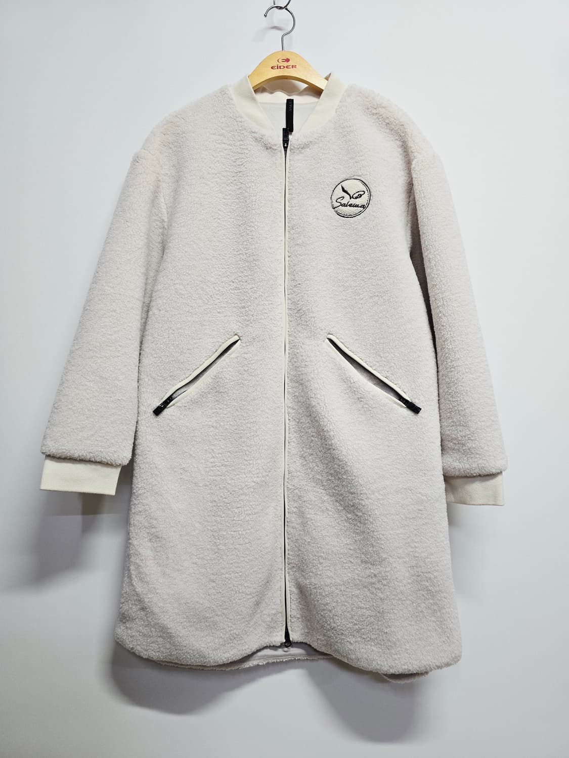 살레와 뽀글이 롱 코트 100 상품이미지1