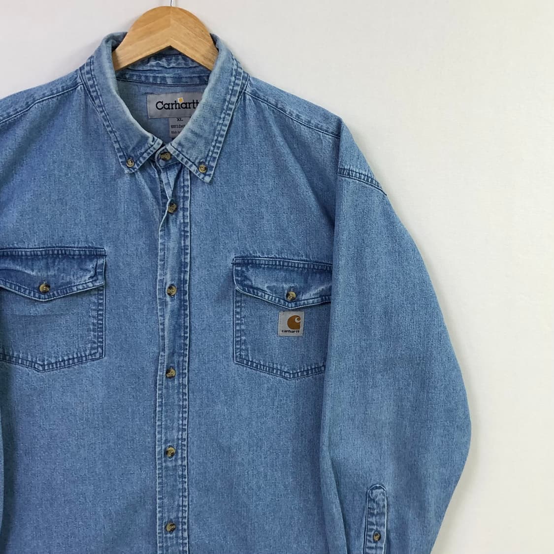 Xxl 칼하트 데님 셔츠 상품이미지1