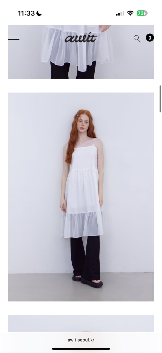 어윗 레이어드 쉬폰 원피스 상품이미지3