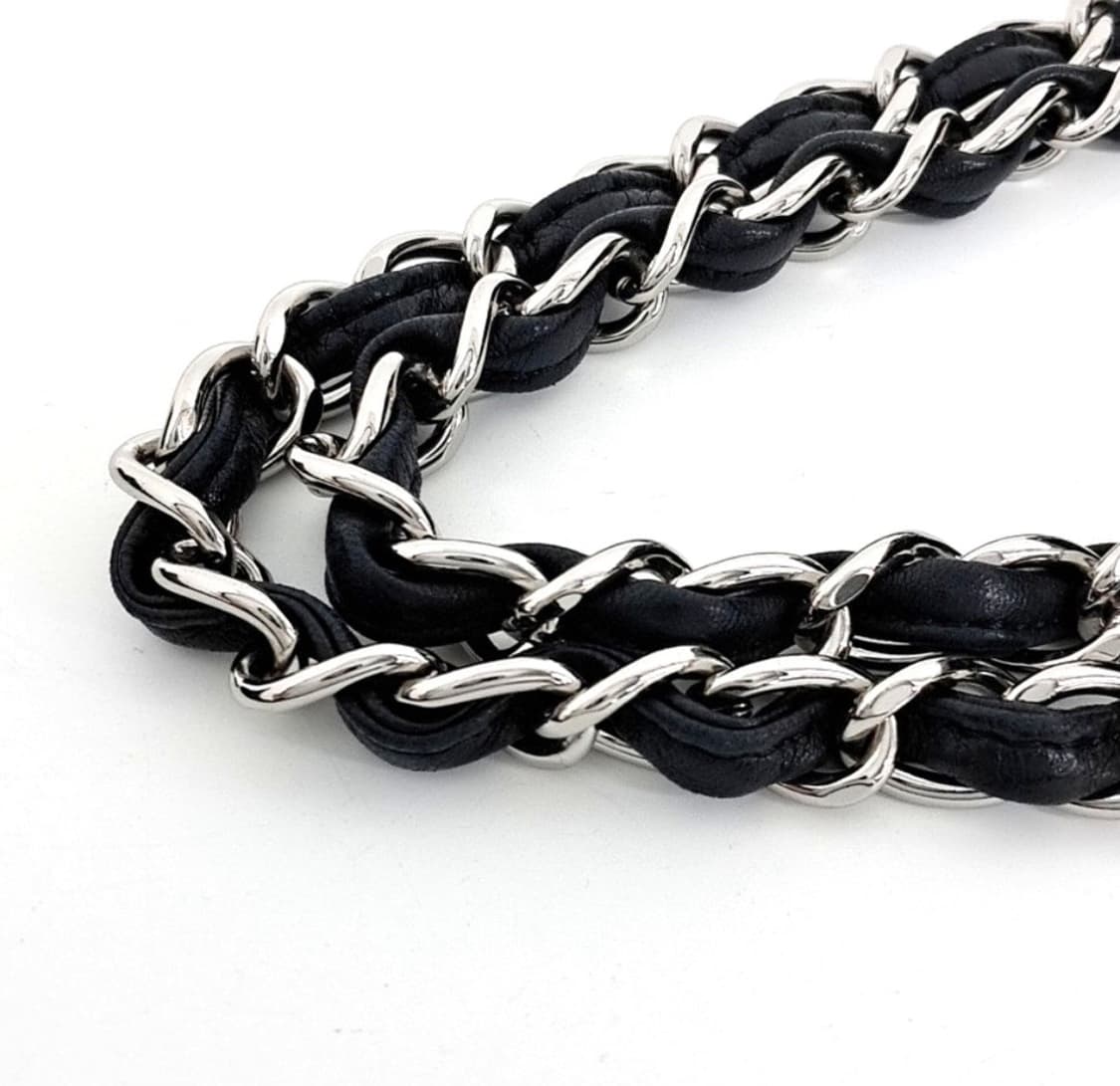 샤넬 체인 숄더백 블랙 상품이미지4