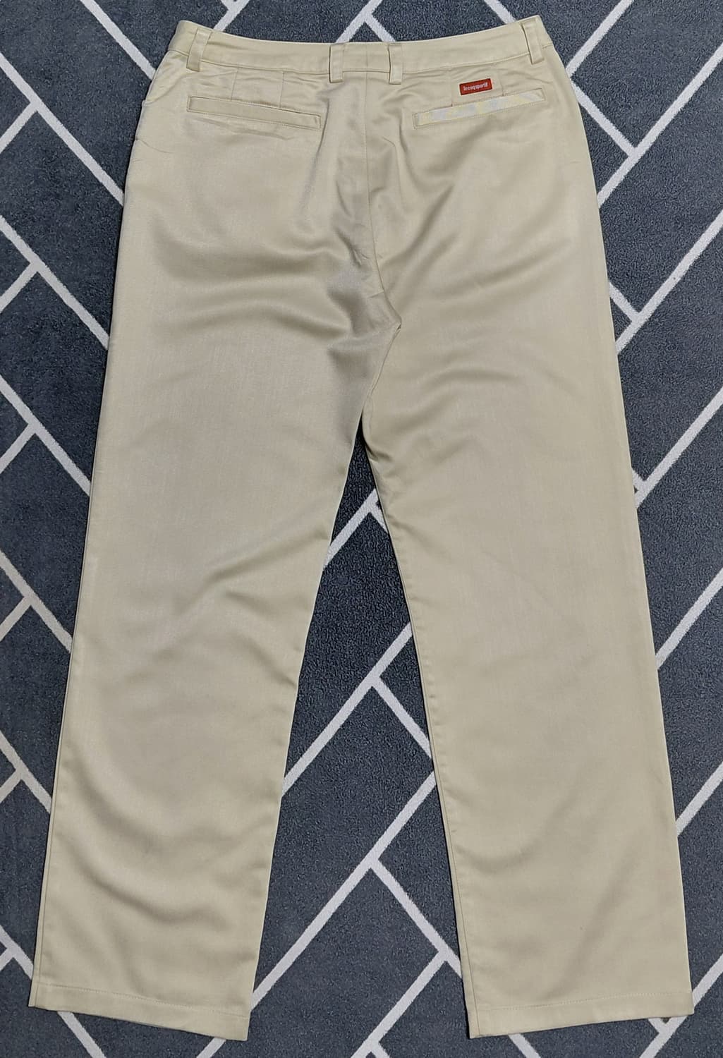 [L] 르꼬끄 스포르티브 골프 컬렉션 기능성 면팬츠 (베이지) 상품이미지7