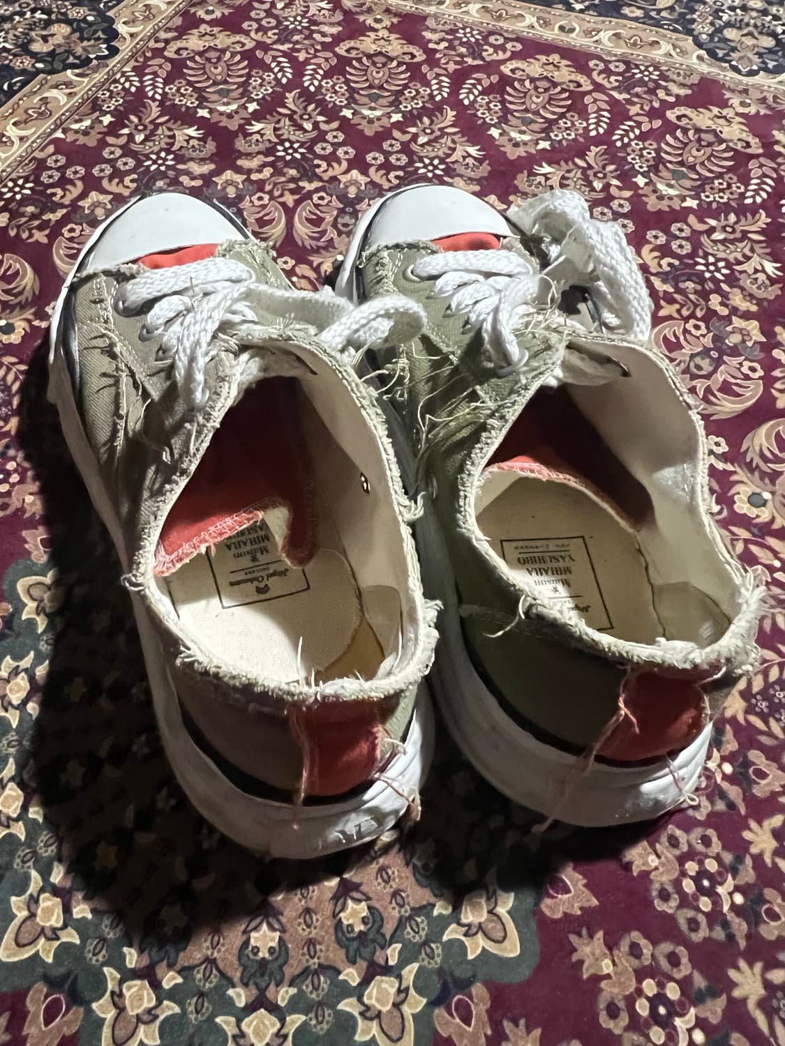 나이젤 카본 메종 미하라 야스히로 로우 스니커즈 상품이미지2