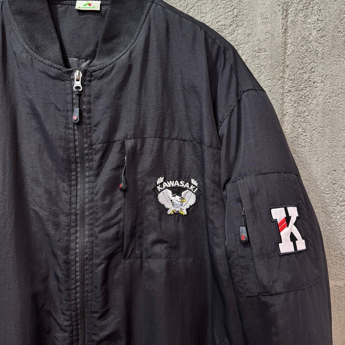 카와사키 제팬 봄버 자켓 (2XL) 상품이미지2