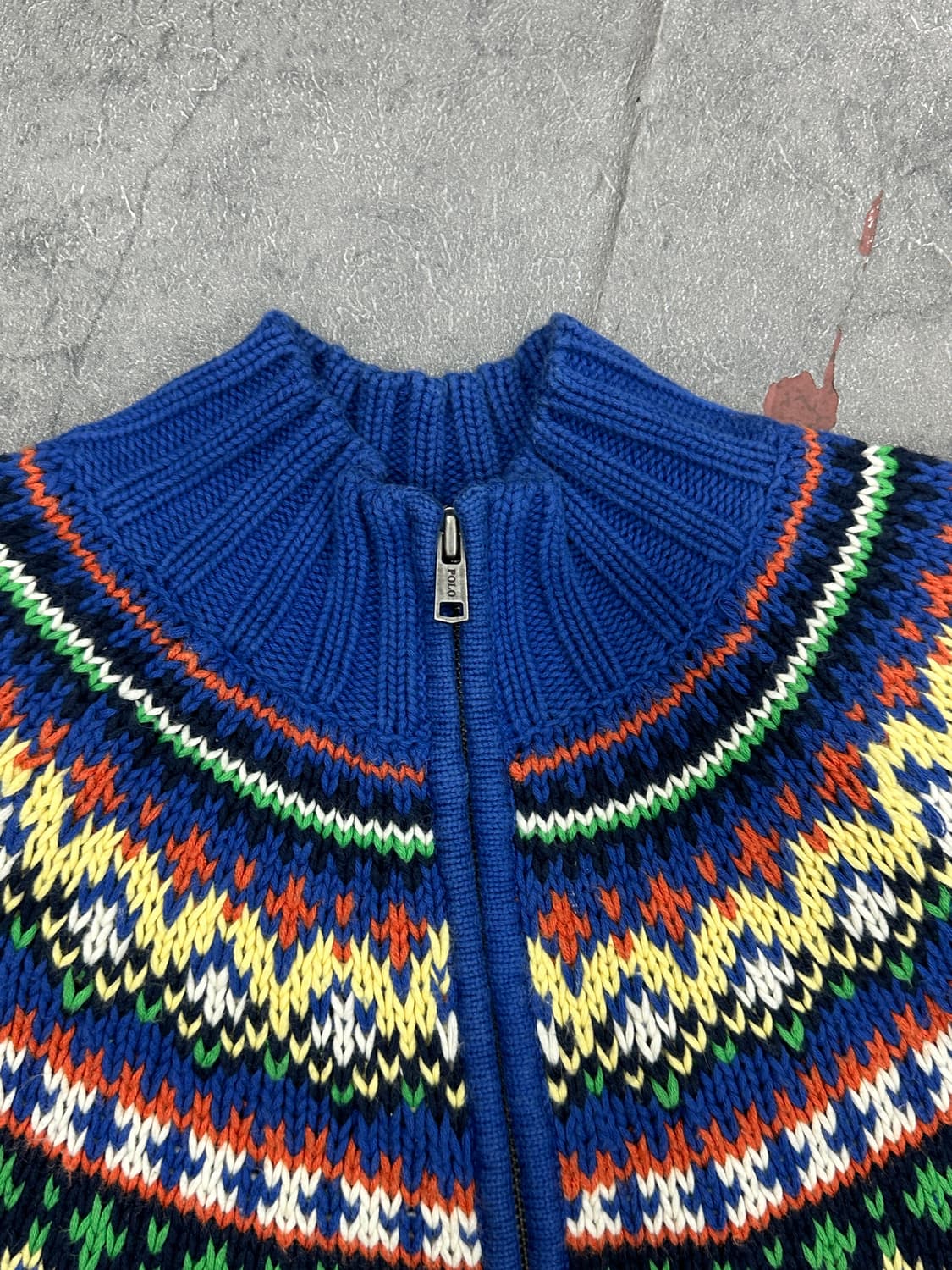 랄프로렌 니트 집업 상품이미지3