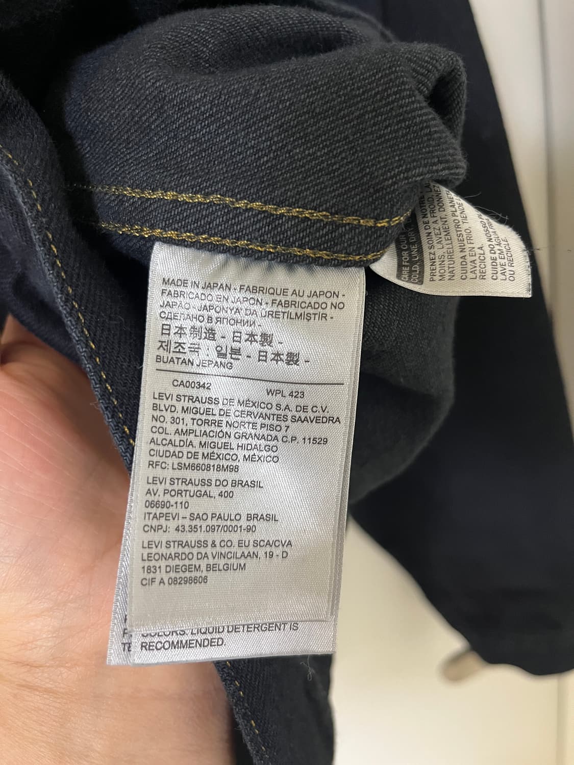 리바이스빈티지클로딩 LVC1953 TYPE2 507XX 블랙리자드 L42 상품이미지6