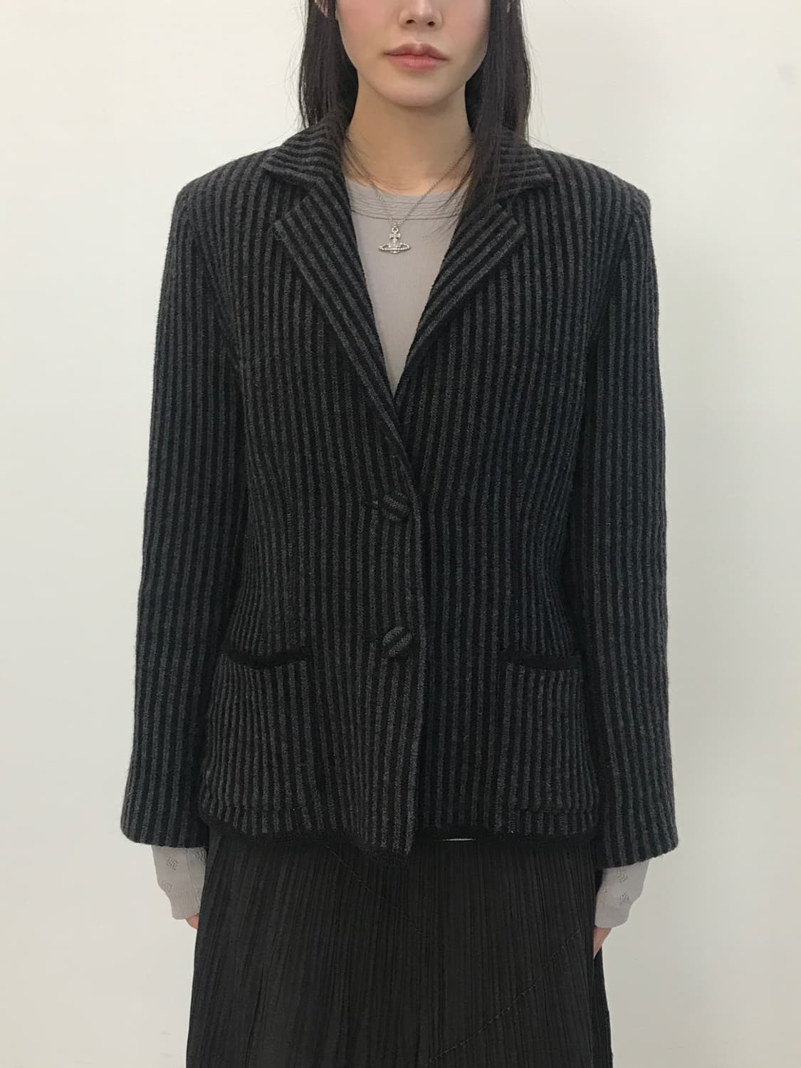 Jpn Breckenridge Wool Stripe Blazer 상품이미지2