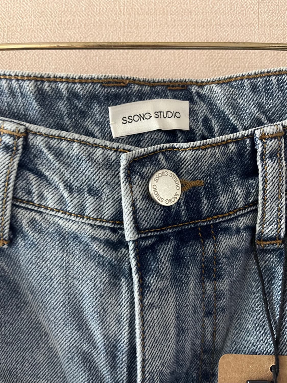쏭스튜디오 세미부츠컷데님(1size) 상품이미지4