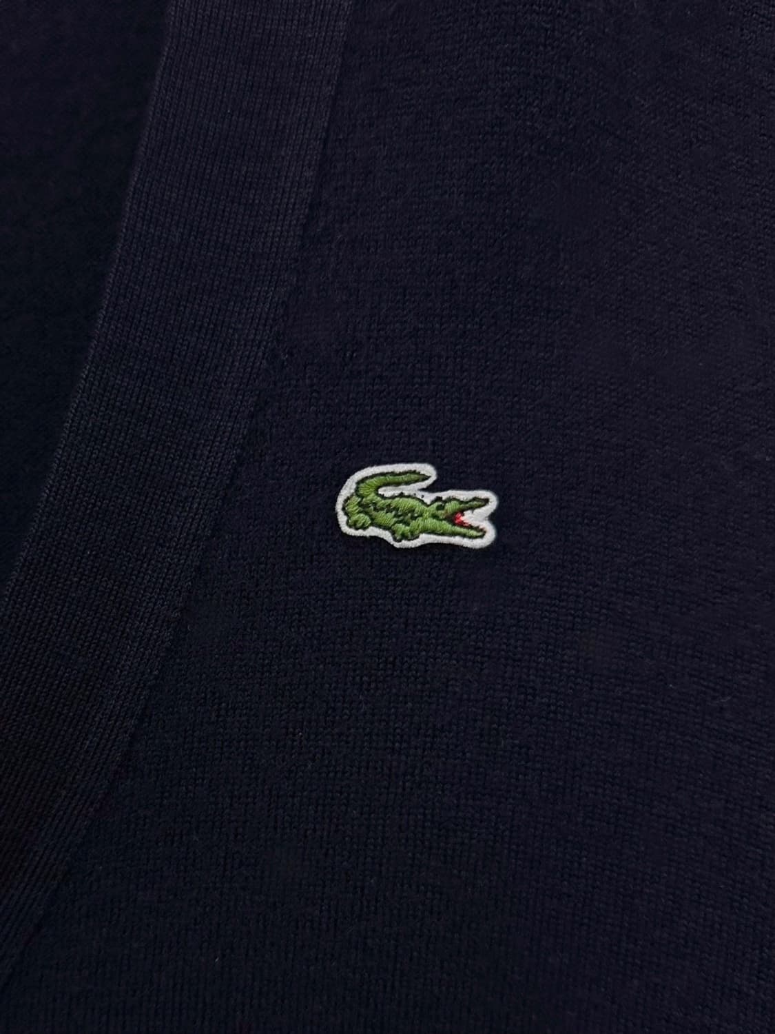 라코스테 울 가디건 네이비 (S~M) 상품이미지3