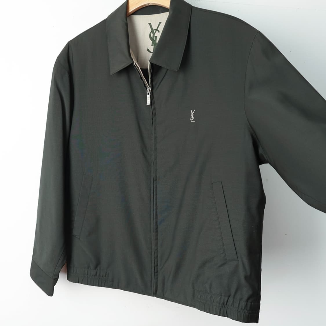 95/입생로랑 울 캐시미어 집업자켓 상품이미지5