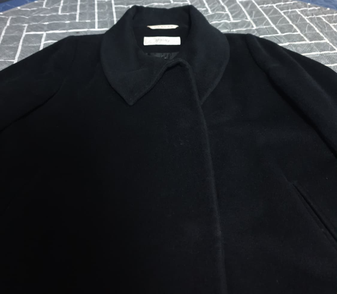 (한정판) 카루소 장광효 컬렉션 앙고라70% 미디코트 블랙 (77사이즈) 상품이미지2