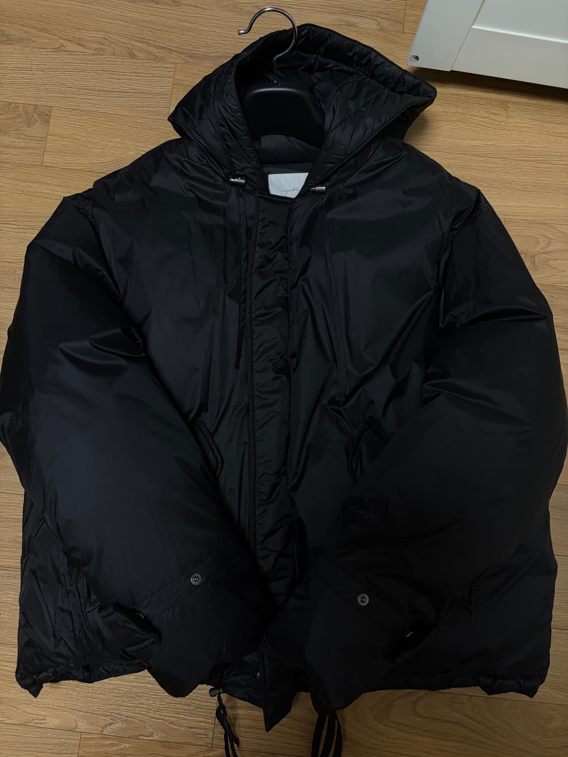 유스 m51 숏패딩 블랙 L 상품이미지1