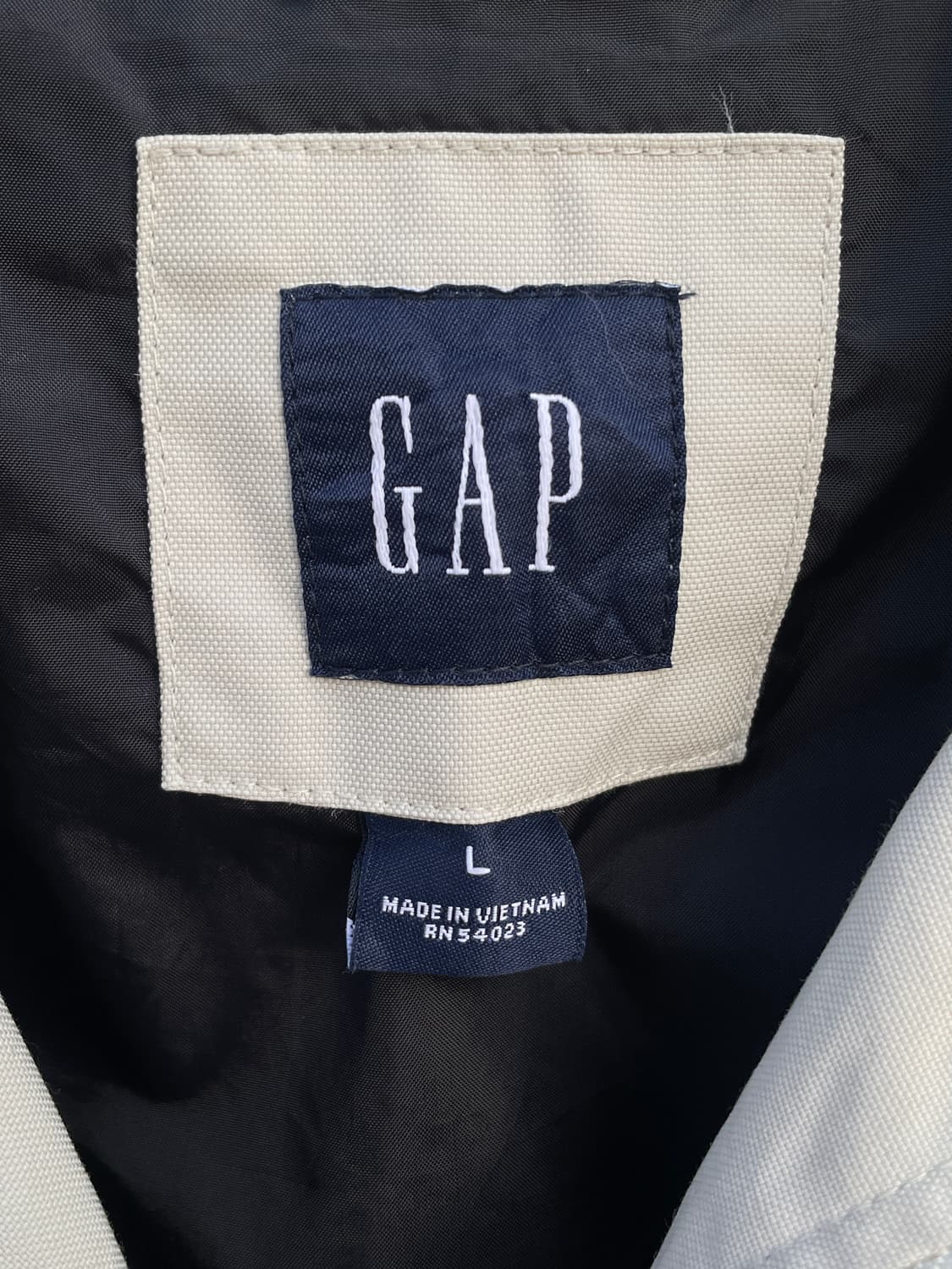 00s Old GAP Beige Swing Top 상품이미지5