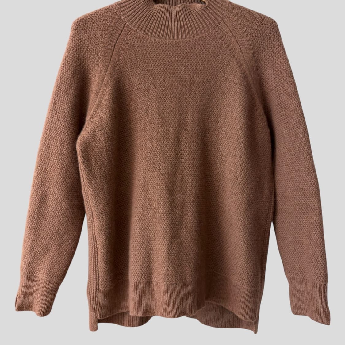 (여성XL)유니클로 질샌더 케이블하이넥 니트스웨터 상품이미지4