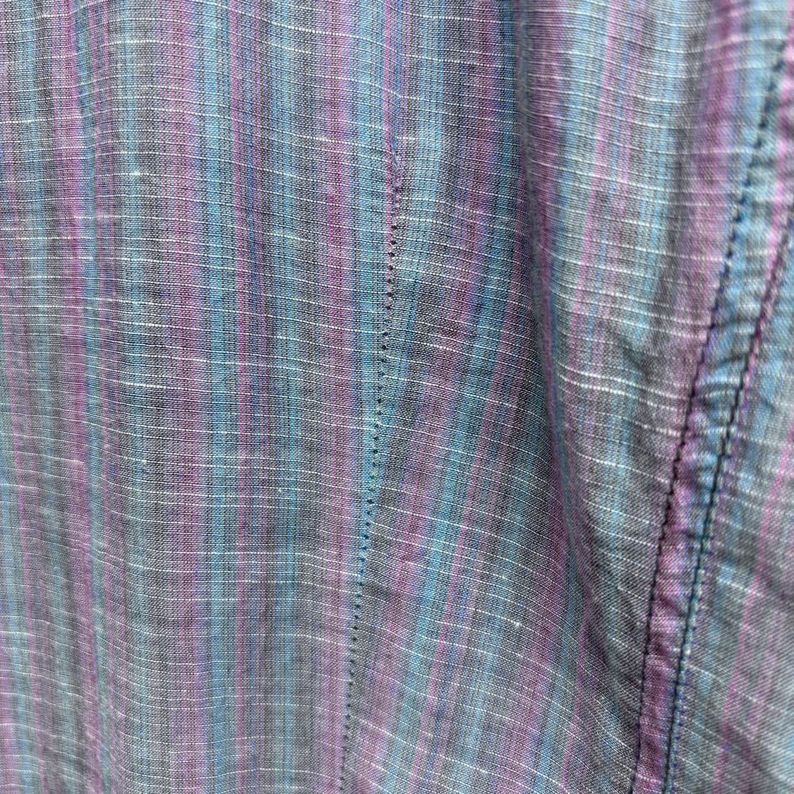 NOVE-DUE 페어리 스트라이프 셔링 퍼플 블라우스 자켓 JPN 상품이미지6