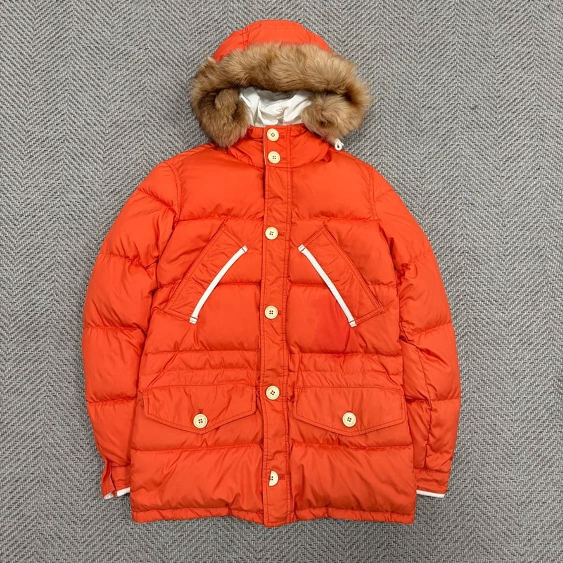 랄프로렌 구스다운 리버시블 후드패딩 v2106 상품이미지1