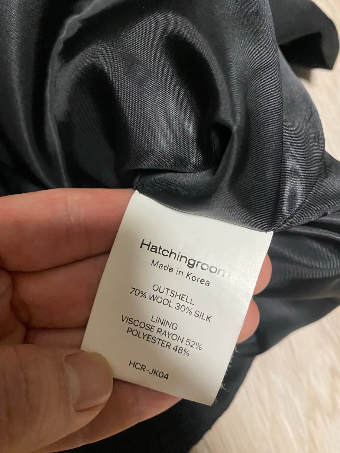 해칭룸 유틸리티 자켓 블랙 상품이미지3