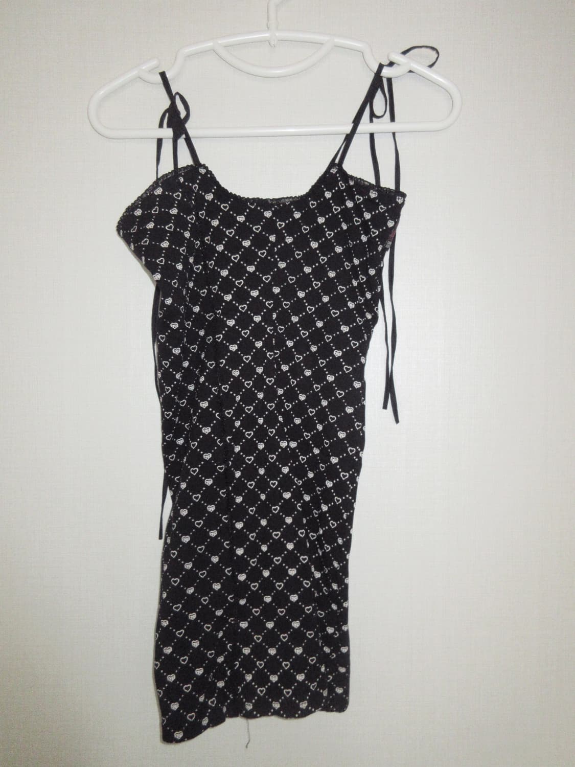 Wegangyoung black mini heart dress 상품이미지1