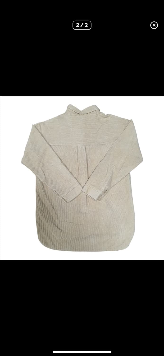 (바배) 빈티지 코듀로이 셔츠 상품이미지2