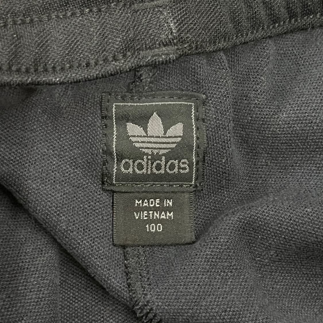 [정품/100] 아디다스 삼선 트랙 팬츠 블랙 레드 b16 상품이미지4