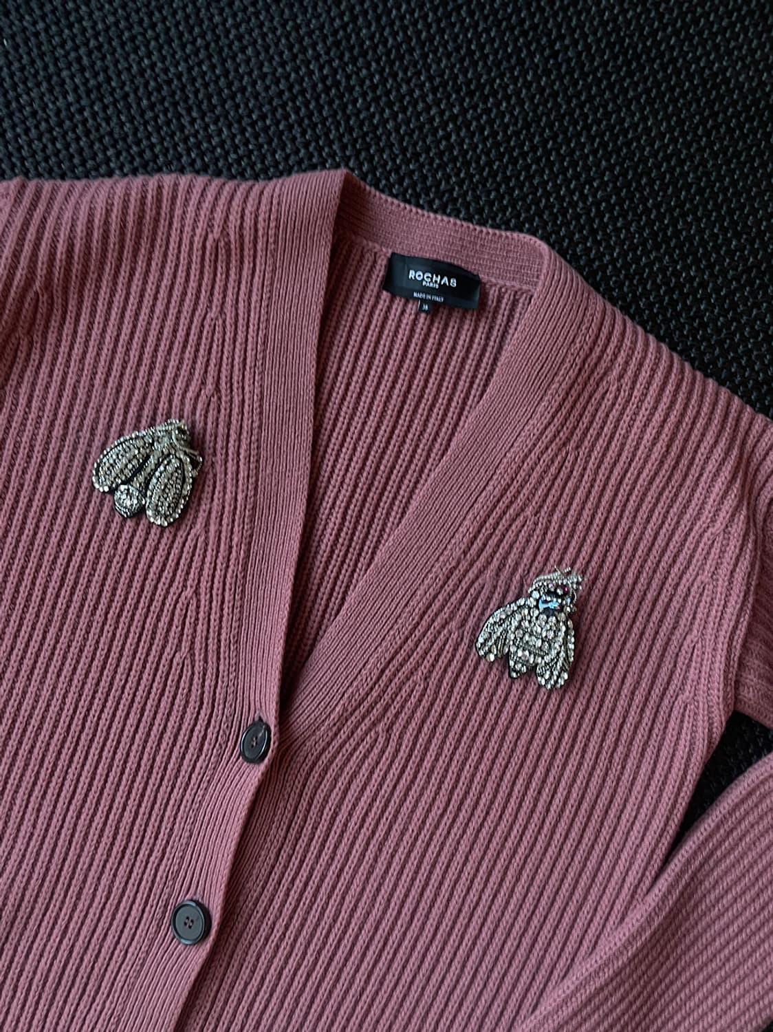 로샤스 핑크 울가디건 상품이미지4