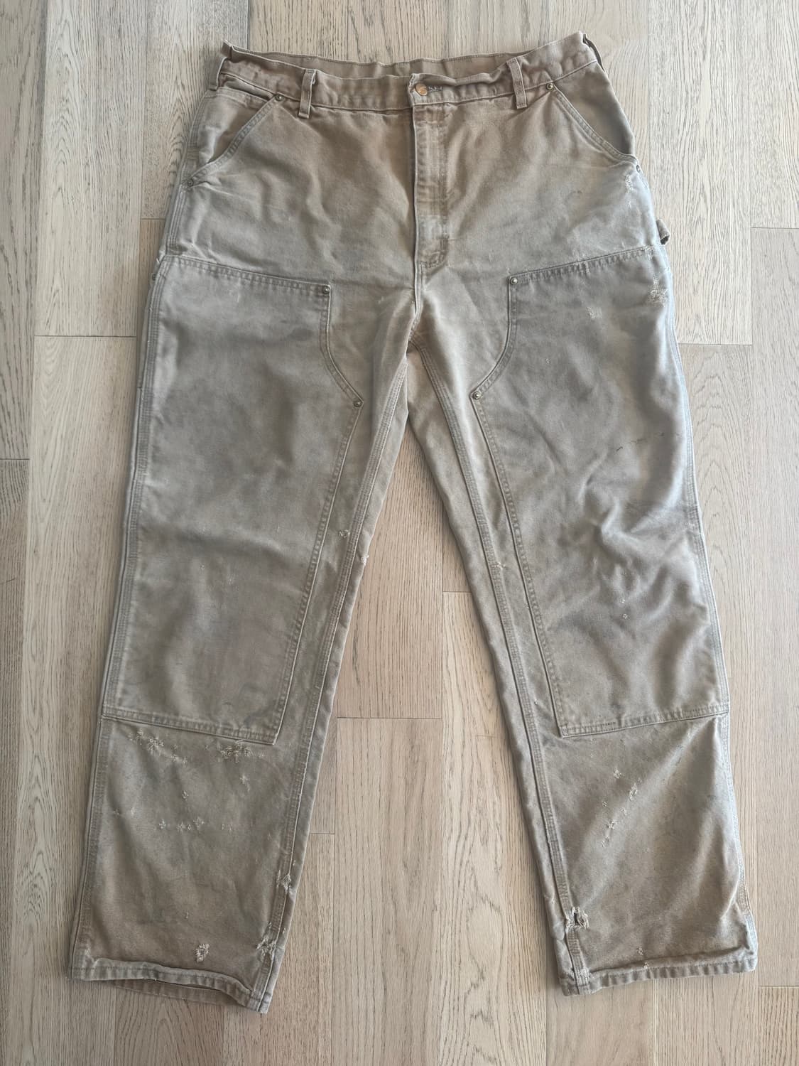 90s~00s 칼하트 더블니 usa made B01-BRN 상품이미지1