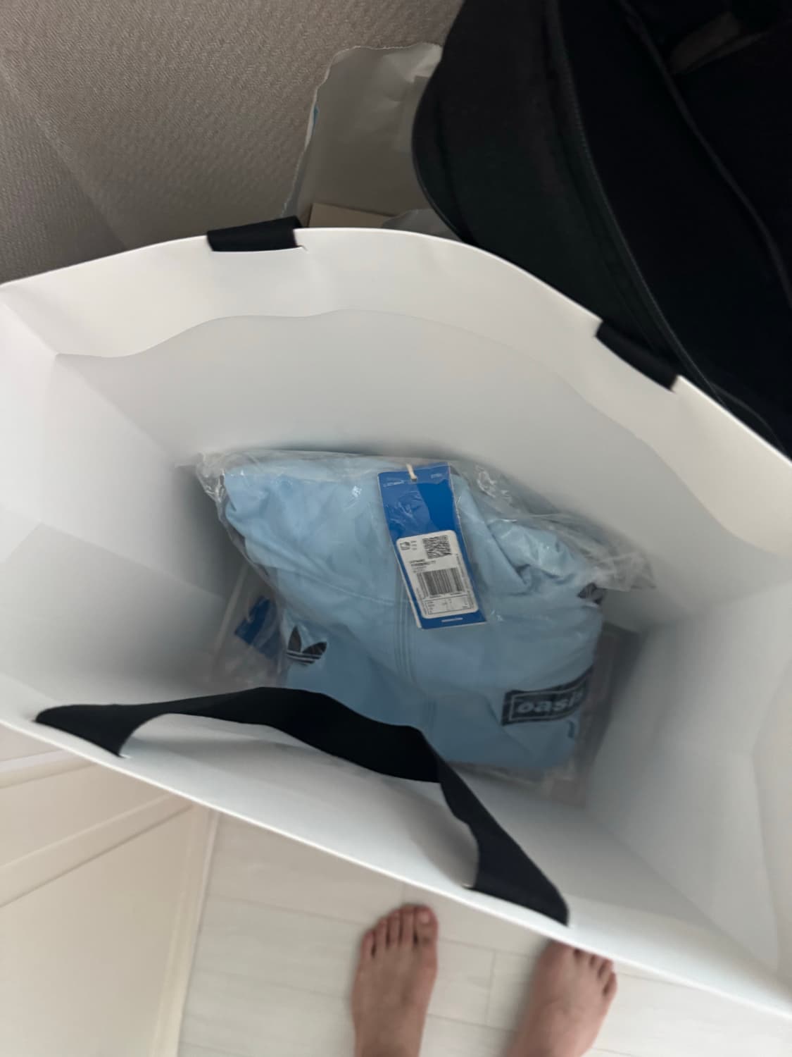 아디다스 오아시스 트랙탑 져지 클리어 스카이 L 상품이미지3