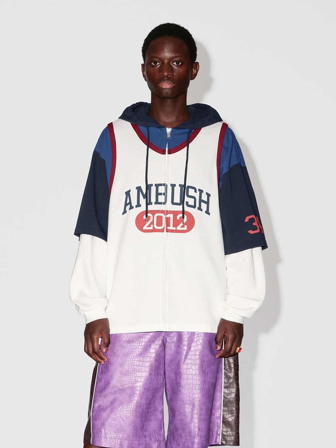 AMBUSH 앰부쉬  BASKETBALL LAYERED HOODIE 상품이미지2