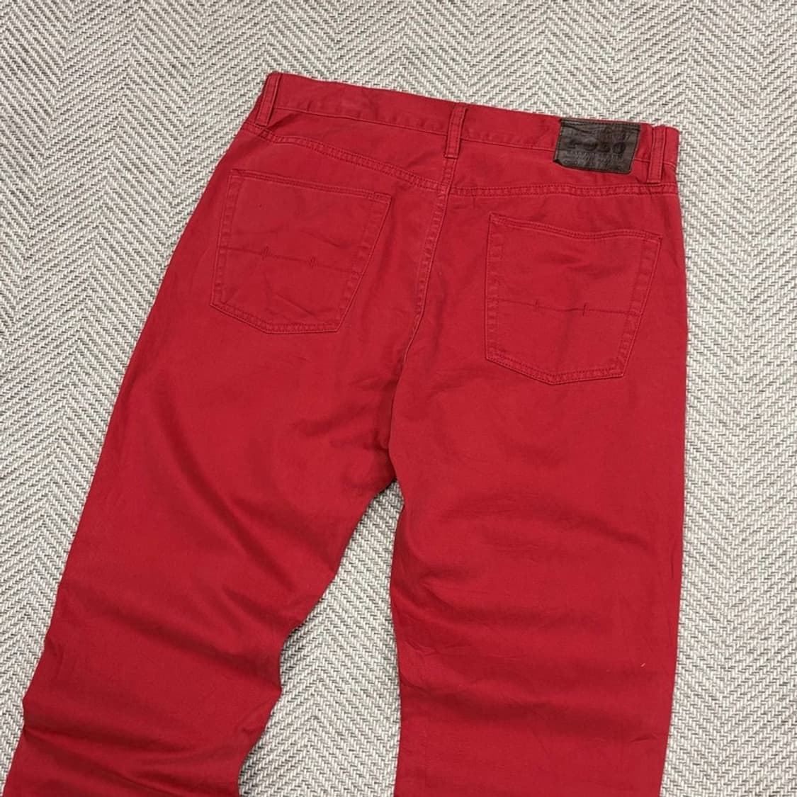 폴로랄프로렌 레드 코튼팬츠 v1100 상품이미지4