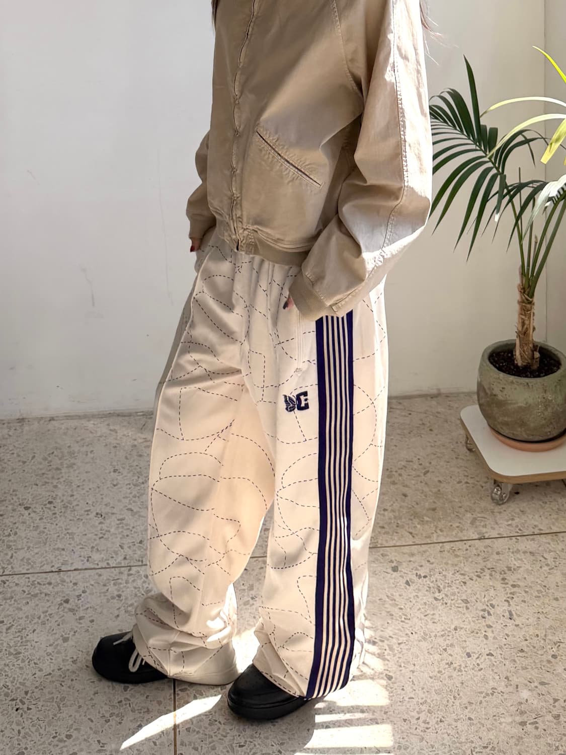 Needles & DC Comics 콜라보 트랙팬츠 상품이미지2