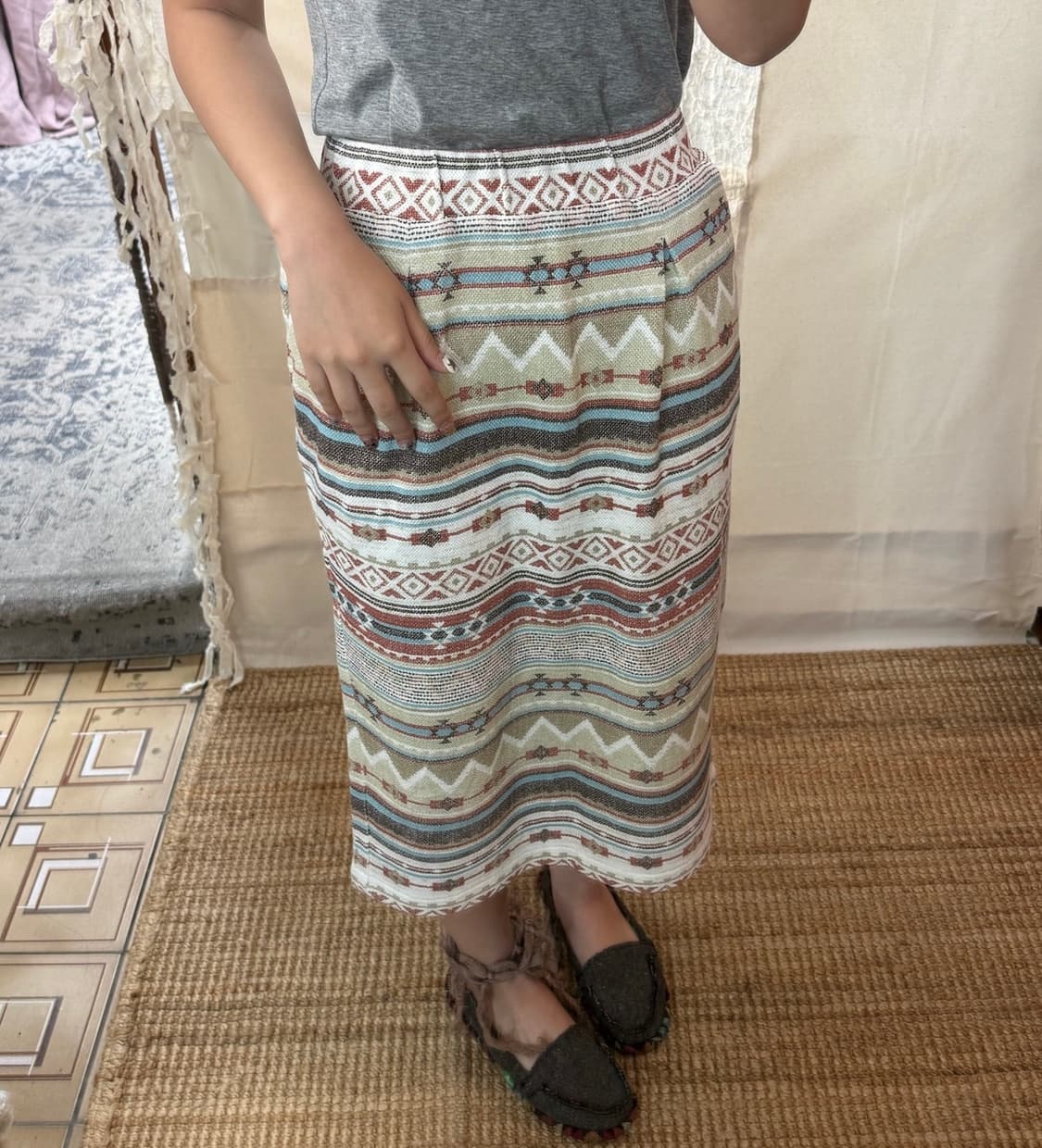lil nina ethnic skirt 상품이미지1
