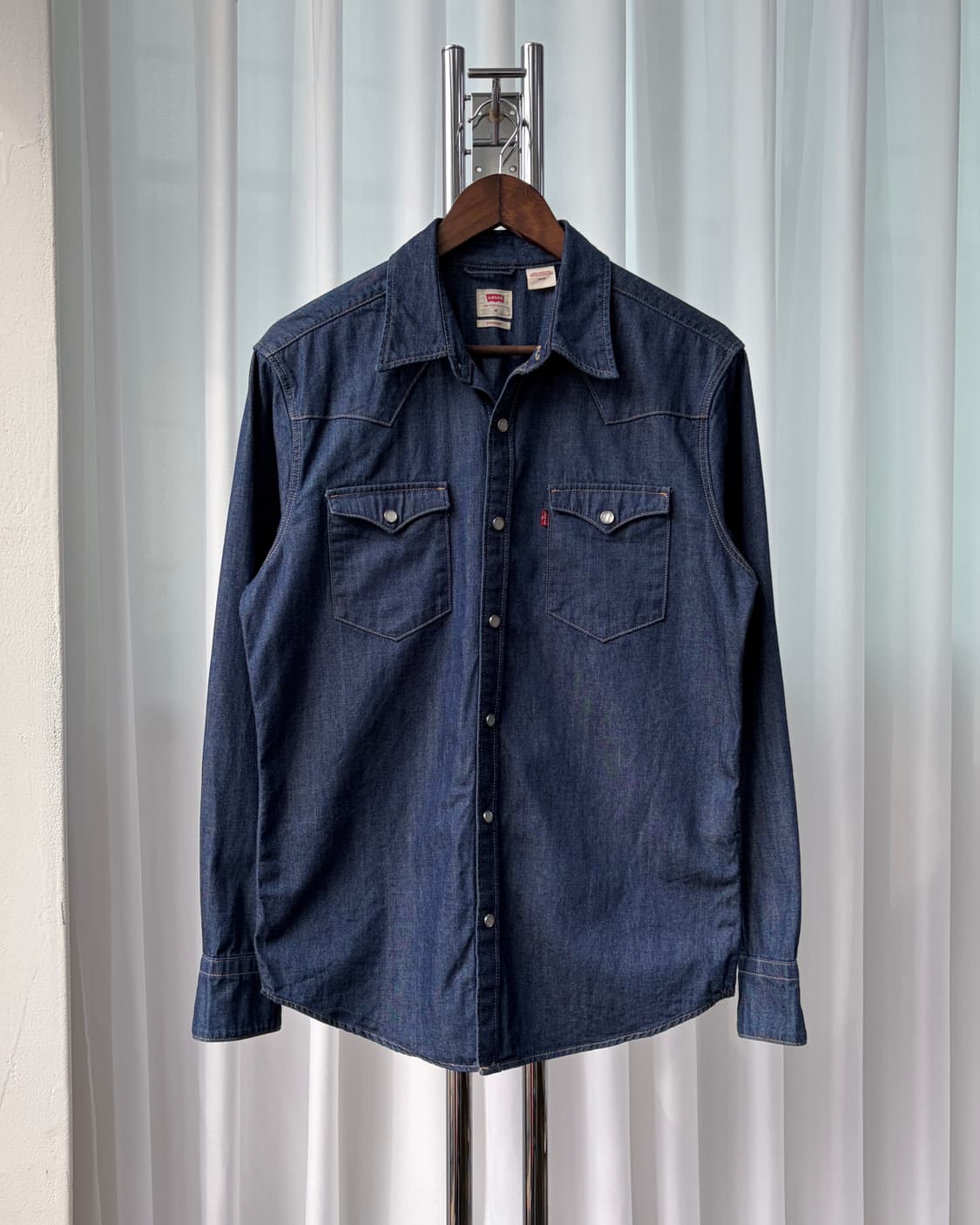 [M]리바이스 클래식 웨스턴 데님 셔츠 상품이미지2