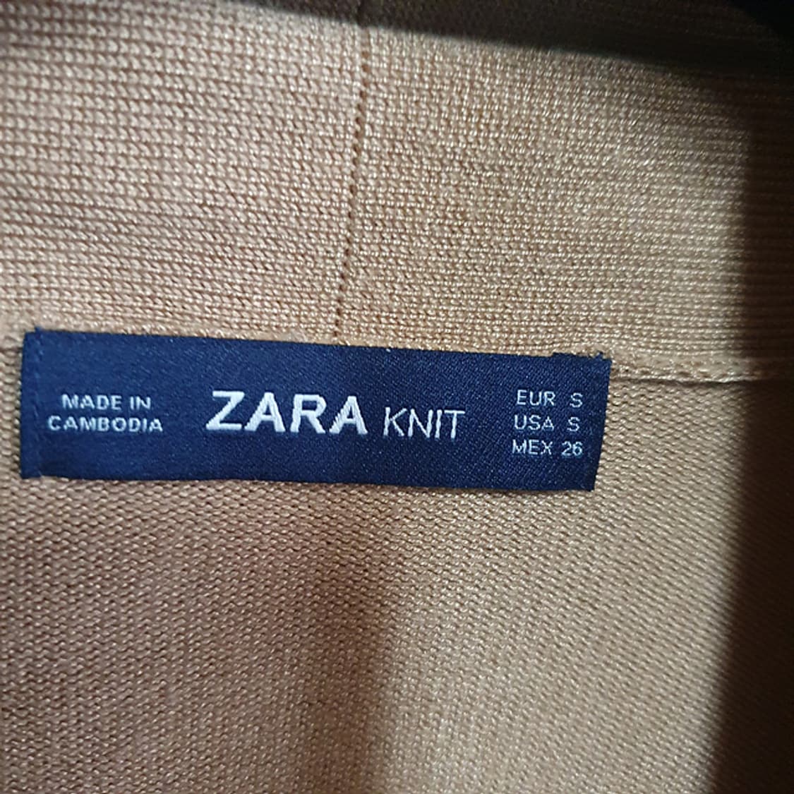 자라 니트 가디건 S 상품이미지3