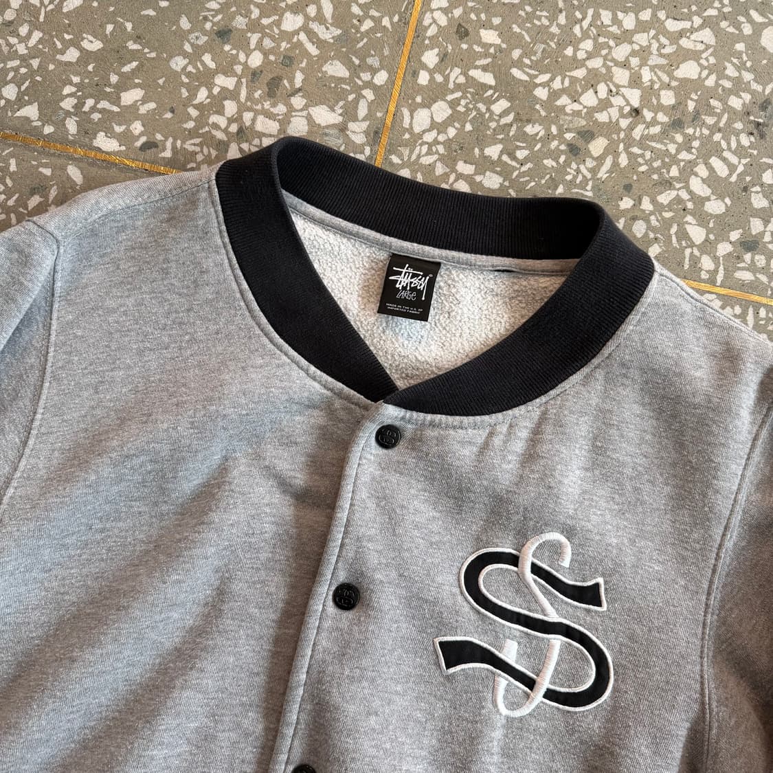 00s 올드 스투시 스타디움 자켓 상품이미지5