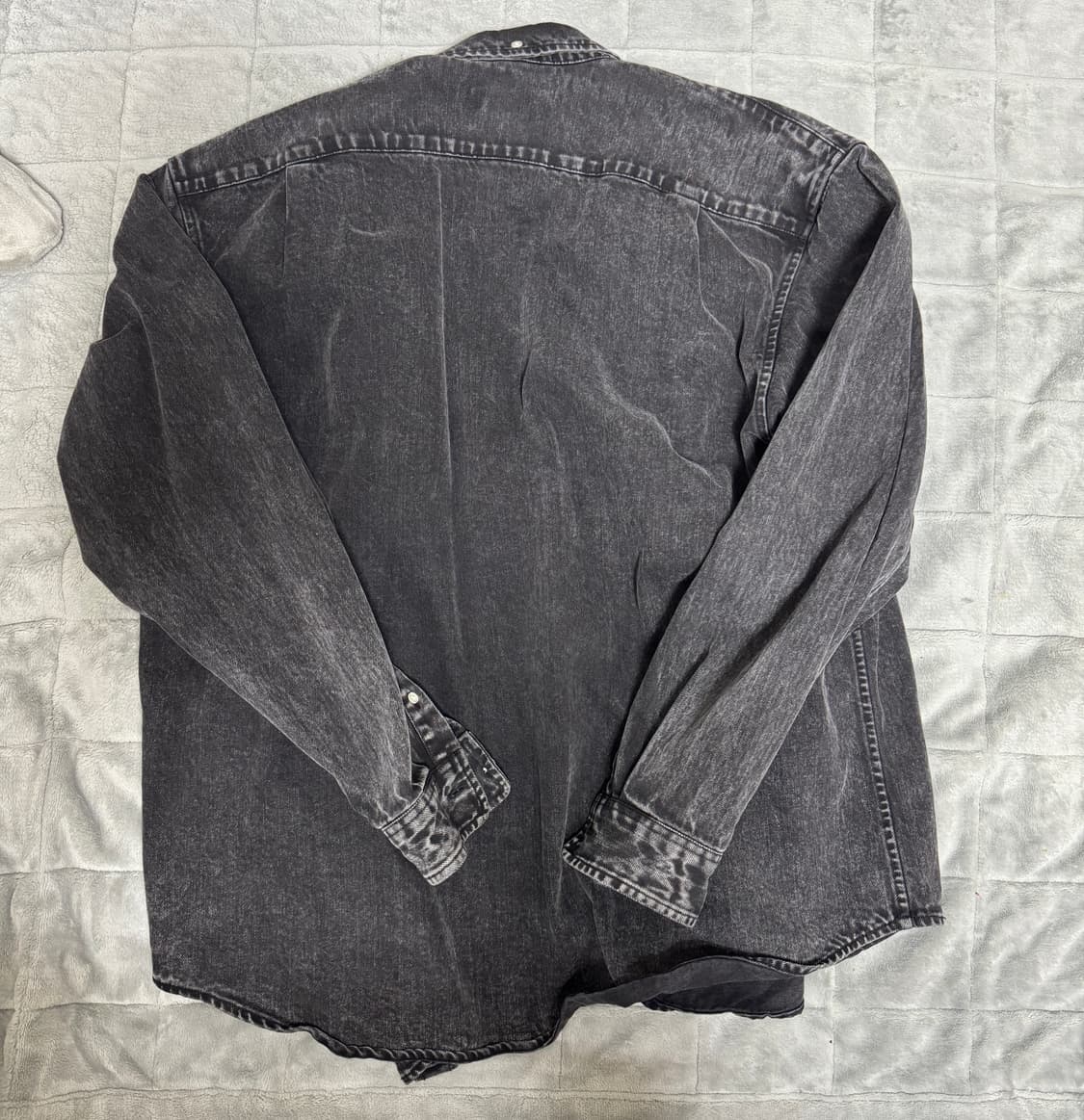 슈프림 스몰 박스 셔츠 워시드 블랙 - 24SS 상품이미지2