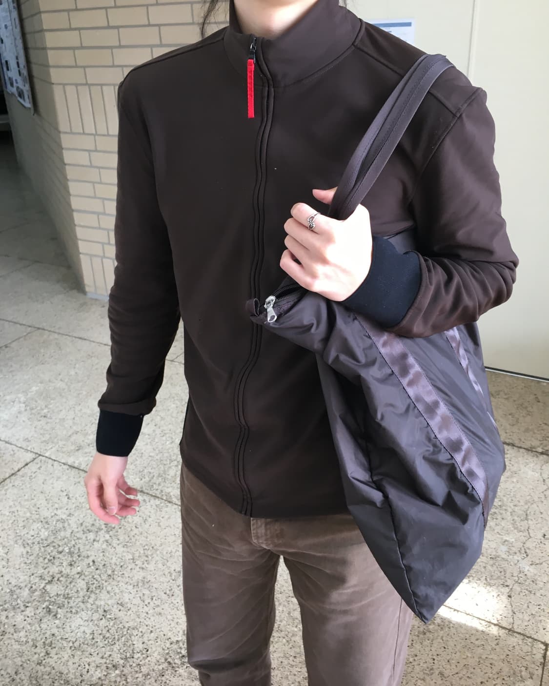 프라다 스포츠 하이넥 집업 상품이미지8