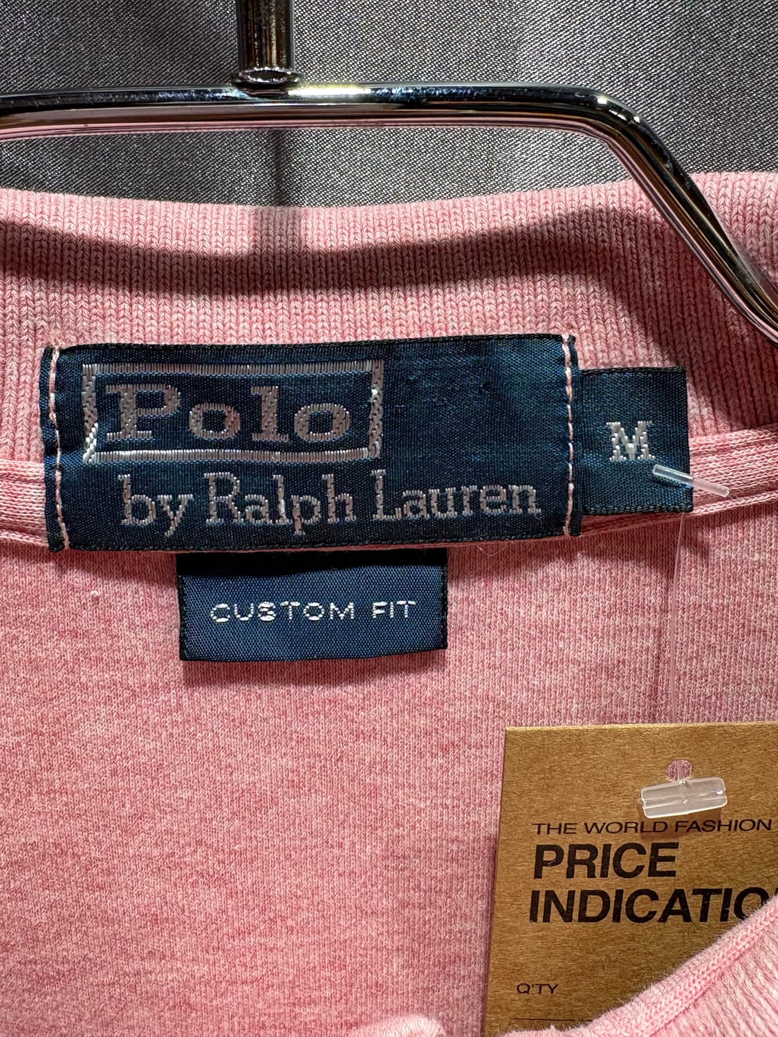 M 폴로랄프로렌 핑크 카라 롱슬리브 상품이미지5