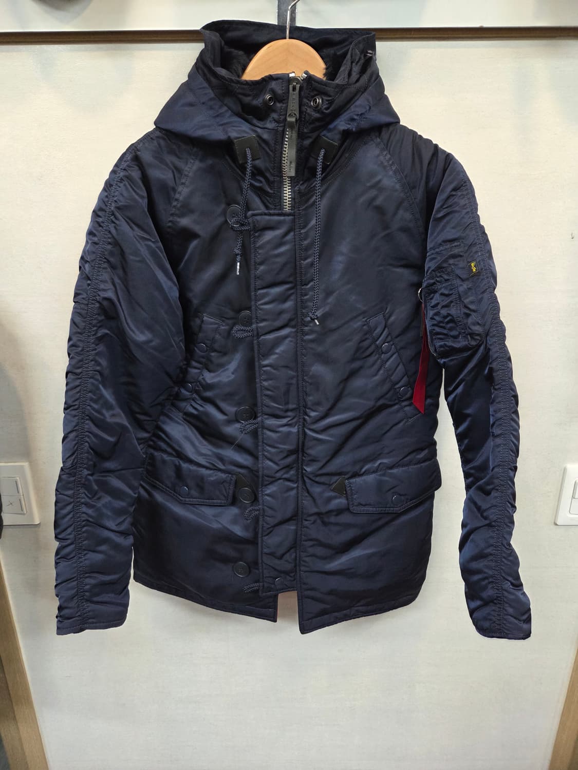 알파인더스트리 항공 파카 패딩 xs 상품이미지1