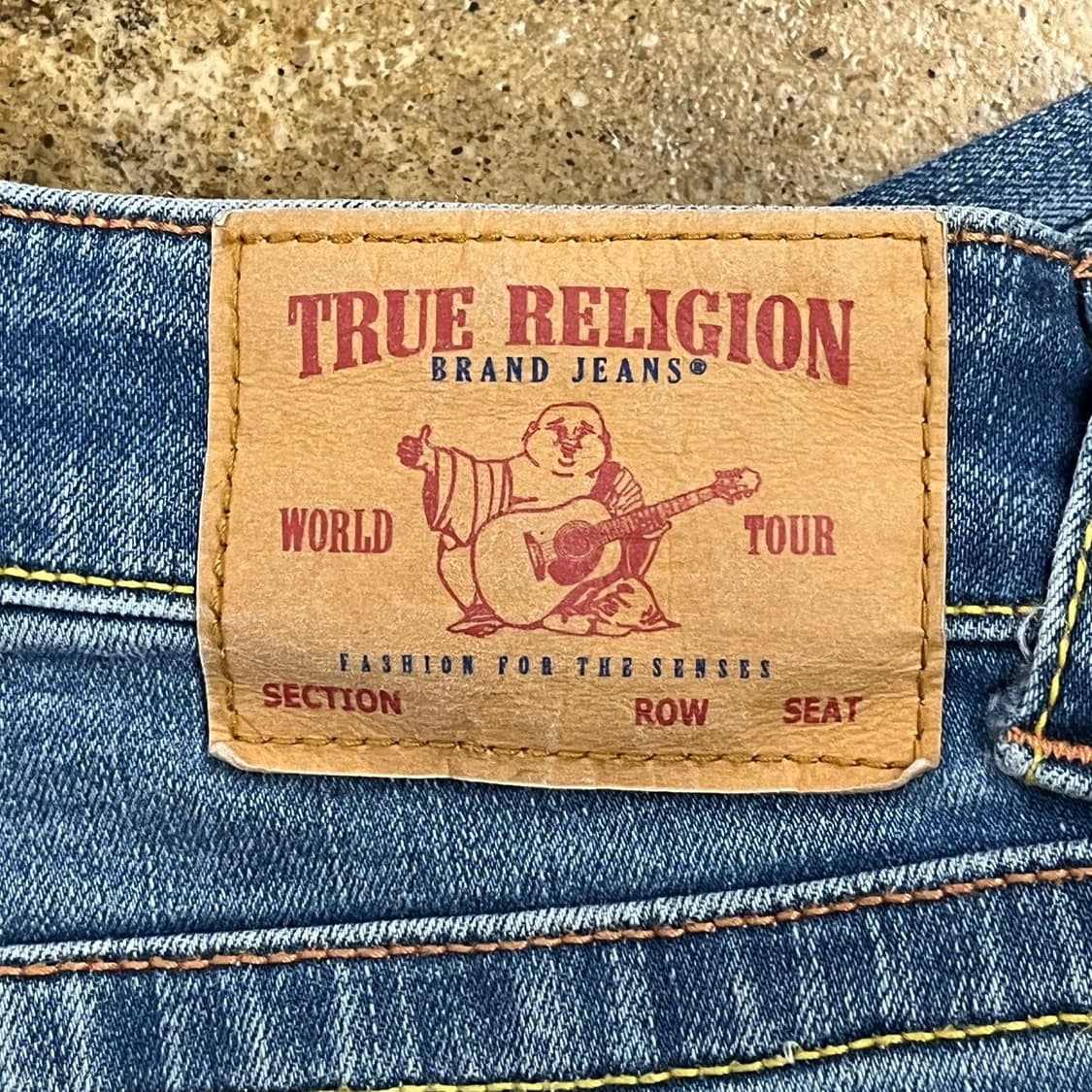 [정품/27] 트루릴리젼 워싱 데님 청바지 b15 상품이미지6