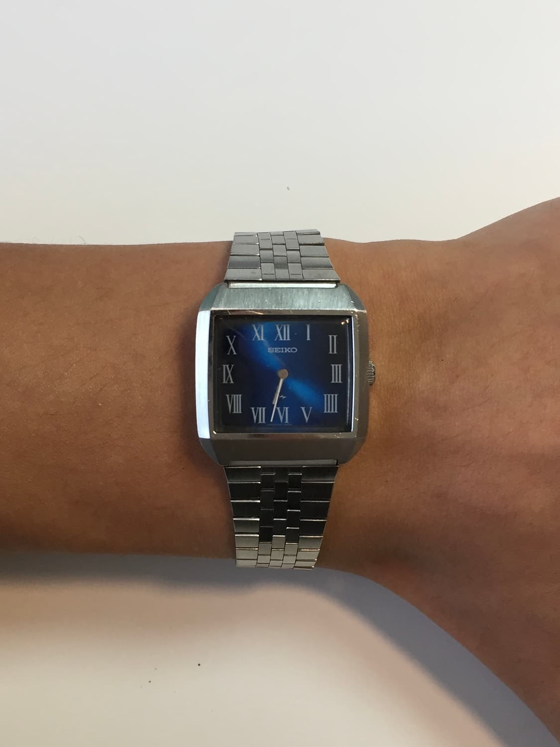 70s seiko chariot blue roman index 상품이미지1