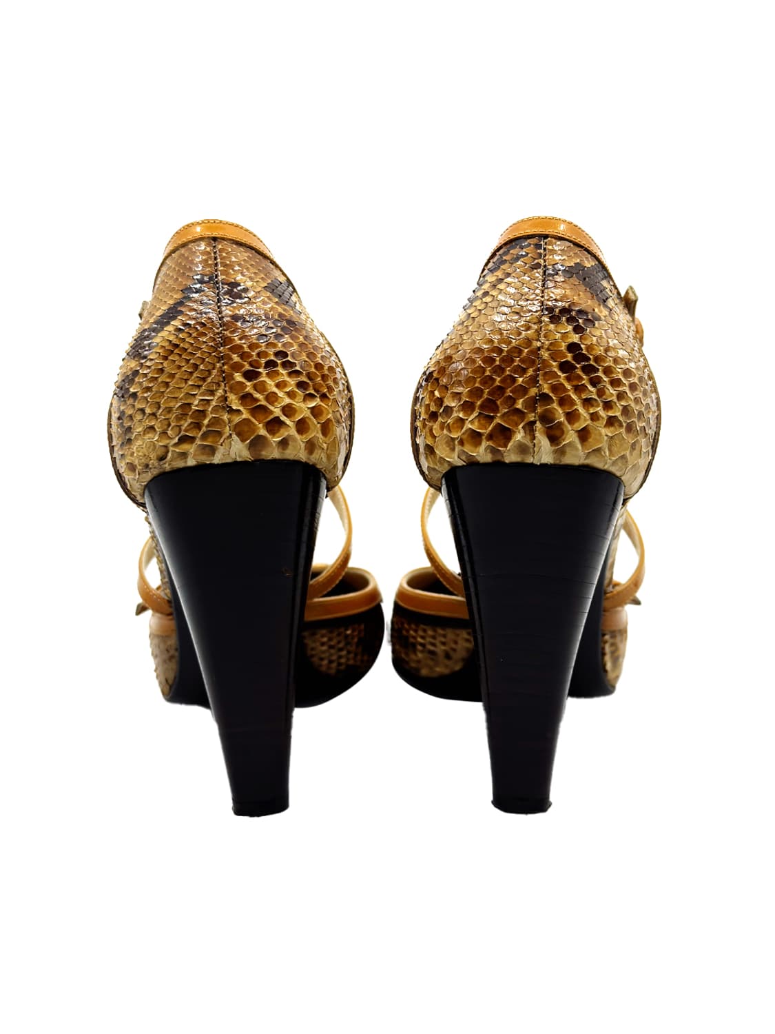 Prada Python Leather Strap Pumps/ 36.5 상품이미지6