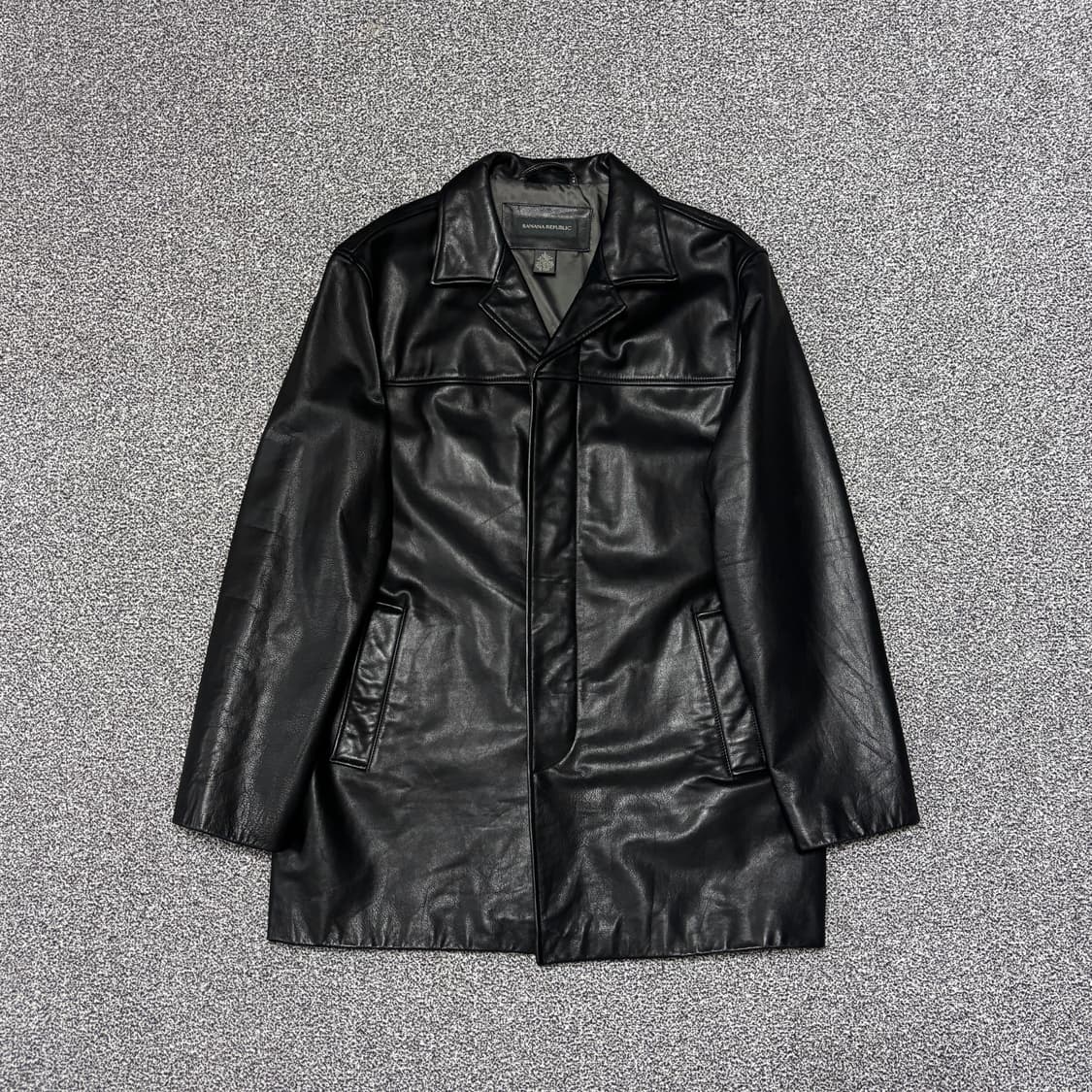 바나나 리퍼블릭 레더 카코트 가죽자켓 상품이미지1