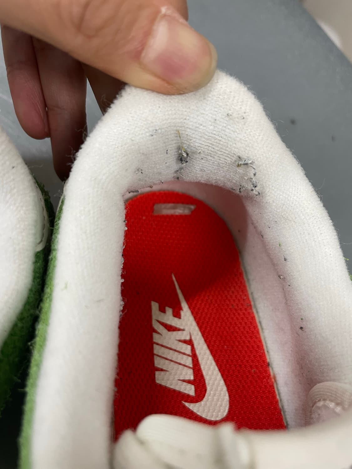 나이키 코르테즈 스웨이드 그린 240 상품이미지8