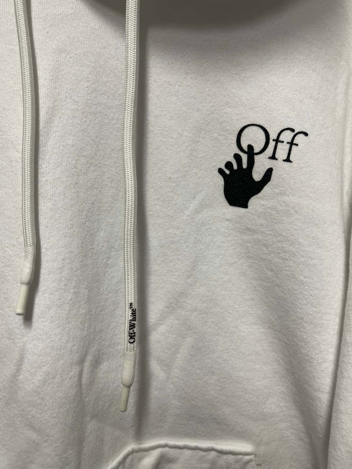 오프화이트 마커 애로우 후드티 XL 상품이미지3