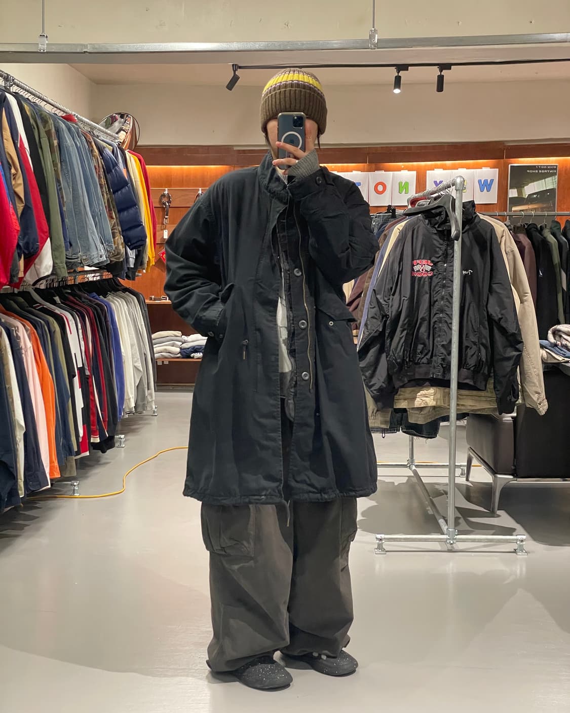 빈티지 피쉬테일 야상 자켓 상품이미지2