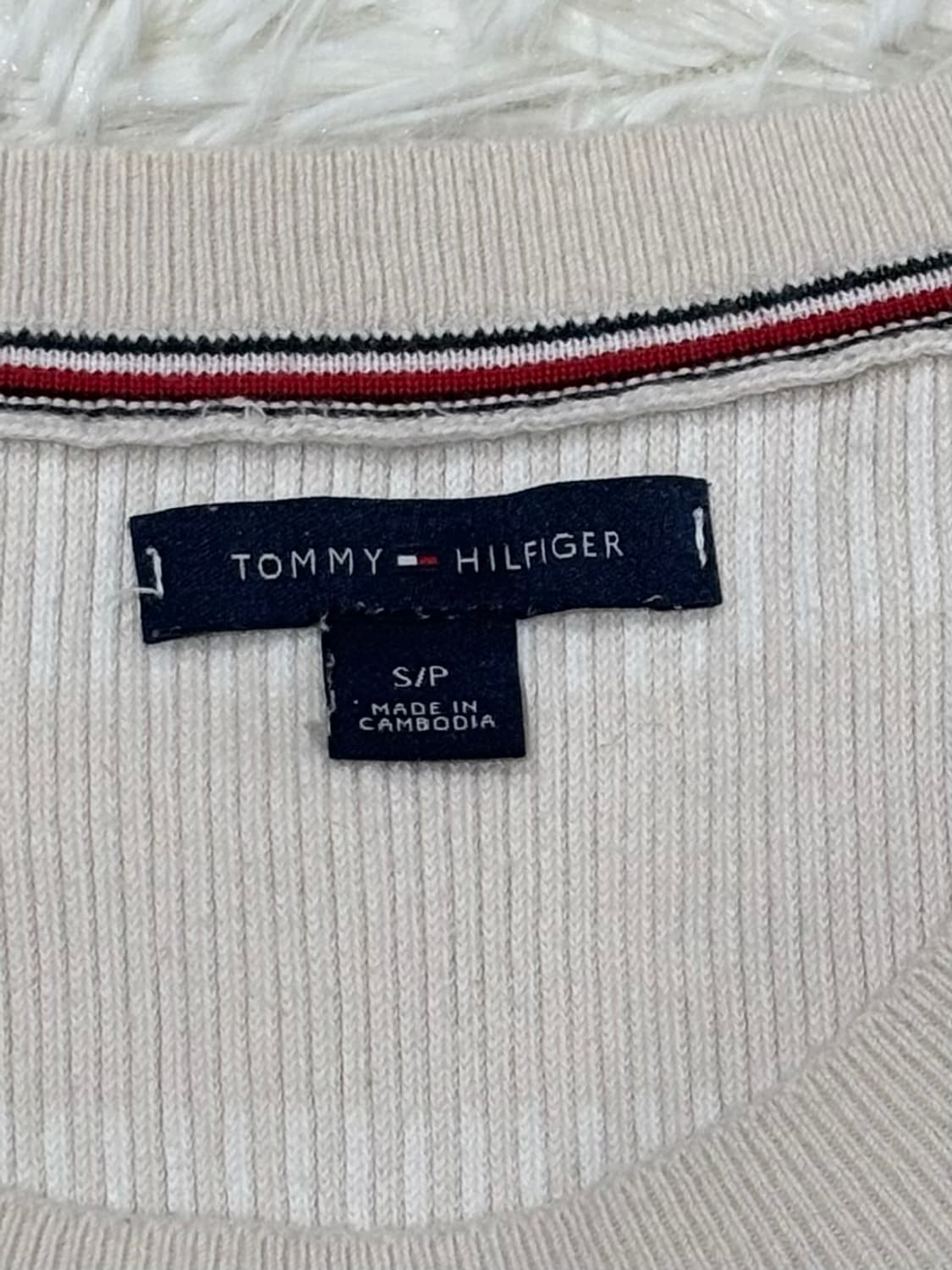 타미힐피거 스몰로고 스프라이트 반팔 니트 상품이미지7