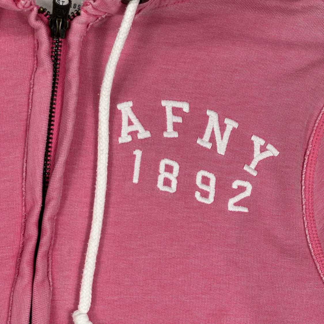 아베크롬비 뉴욕 피치 핑크 후드집업 (M) 상품이미지3