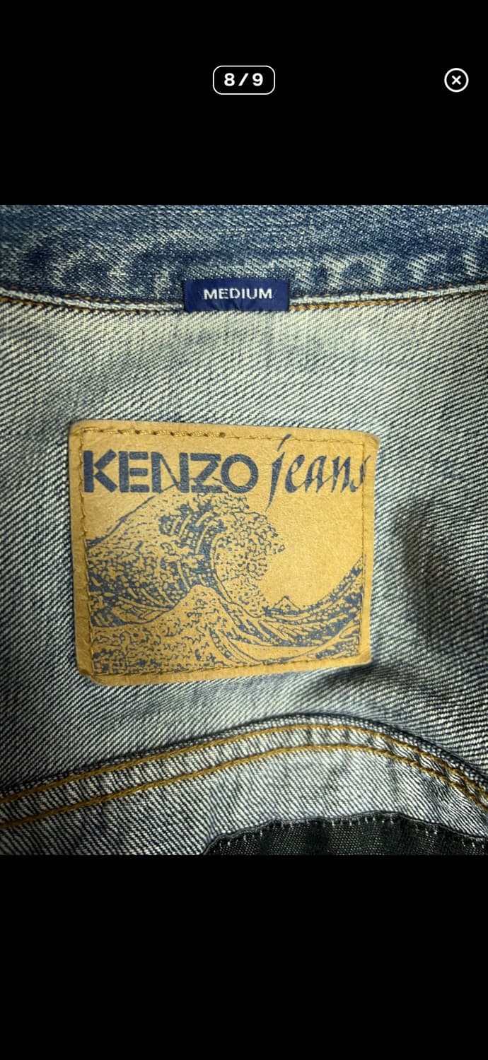 kenzo denim jacket 겐조 데님 자켓 상품이미지8