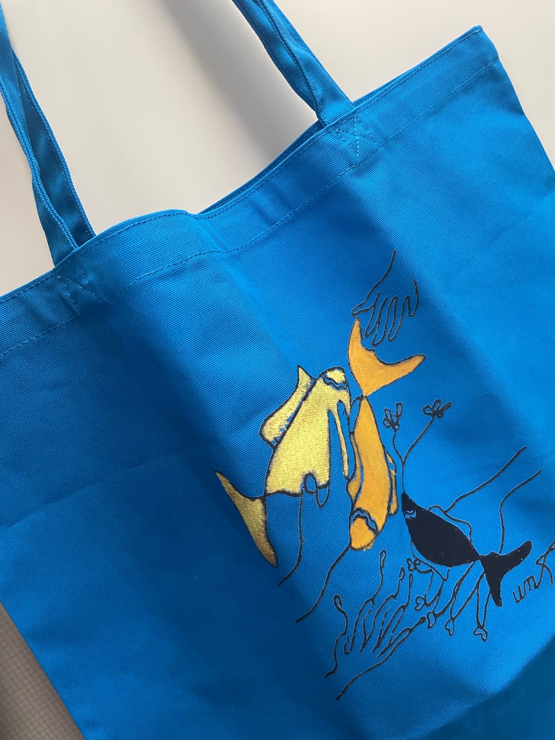 블루 에코백 상품이미지5